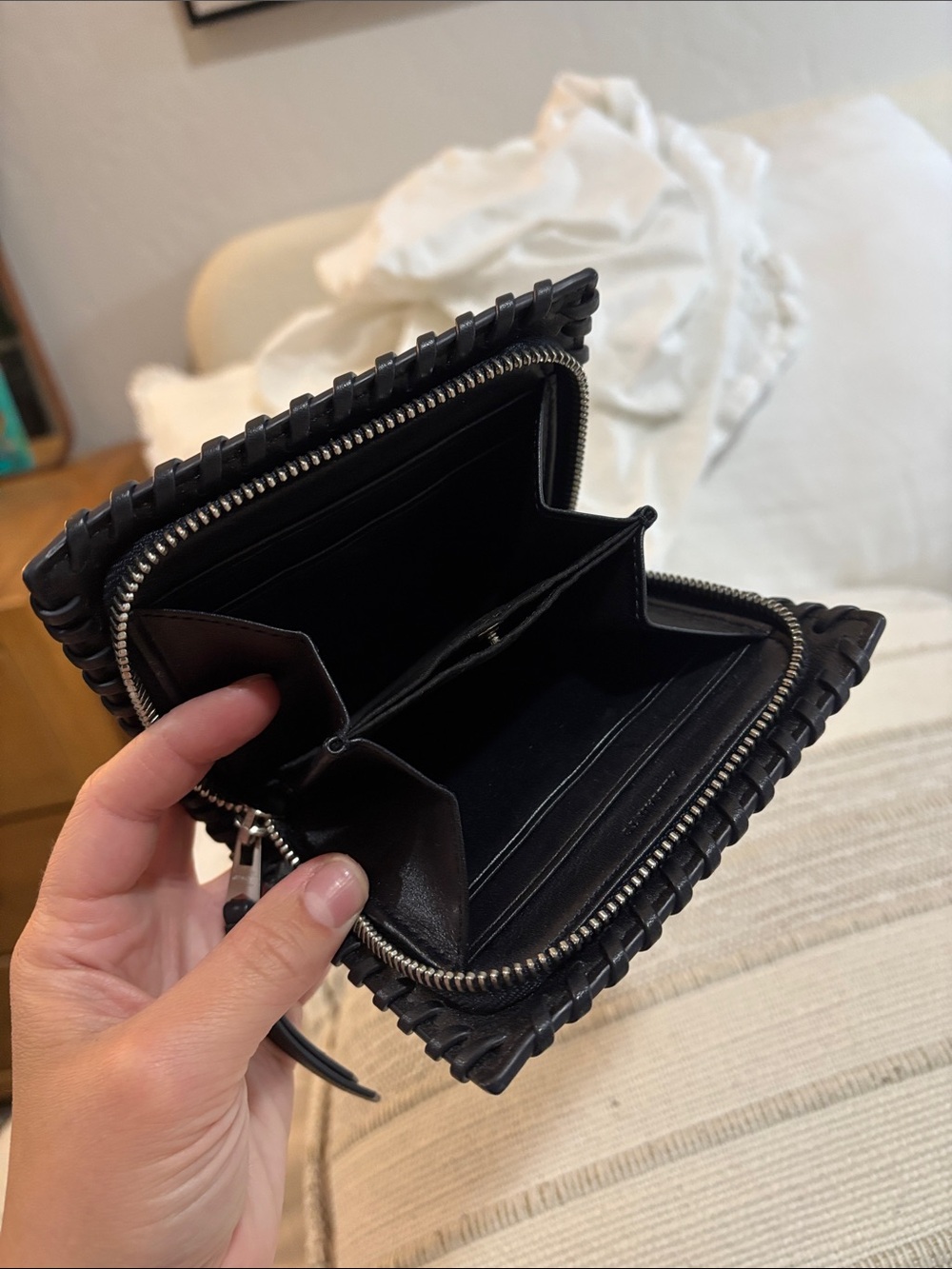 All Saints compact wallet - Picture 3 of 3